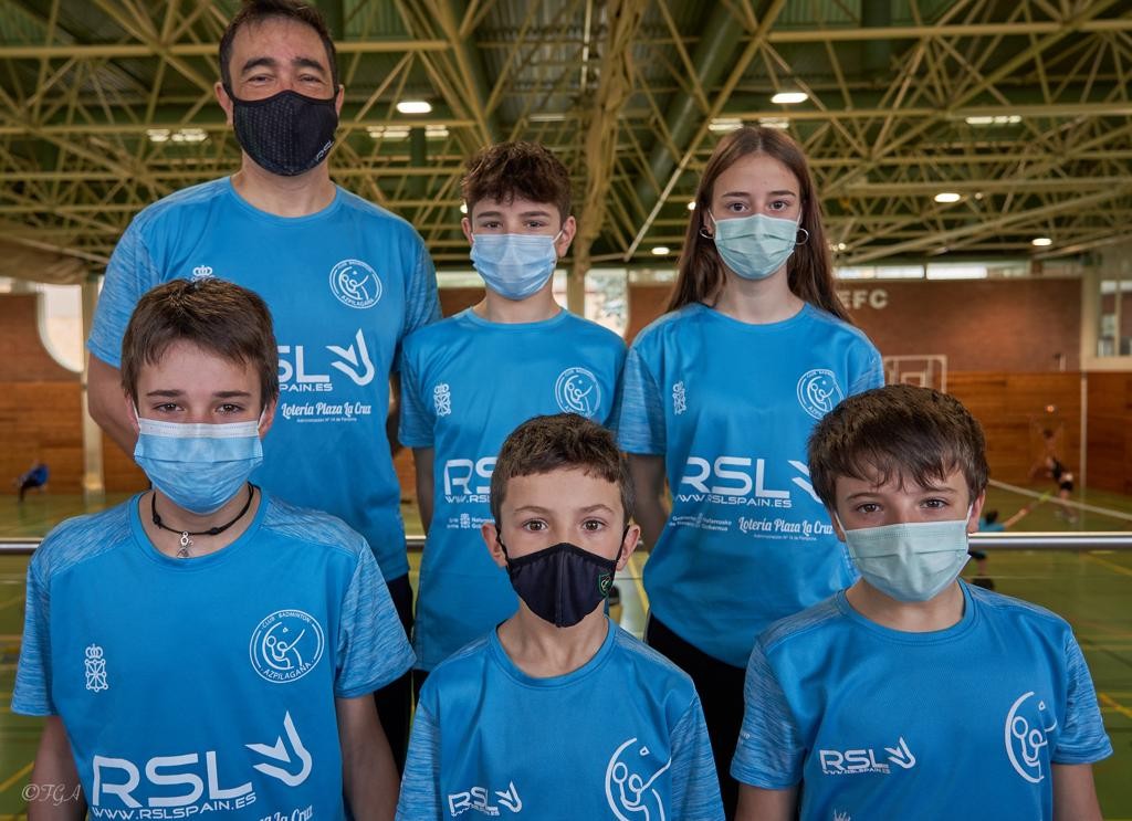 Grandes resultados del badminton navarro en Lleida